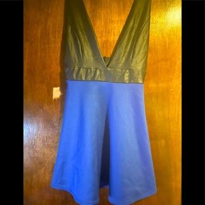 Best Cody Black and Blue Dress